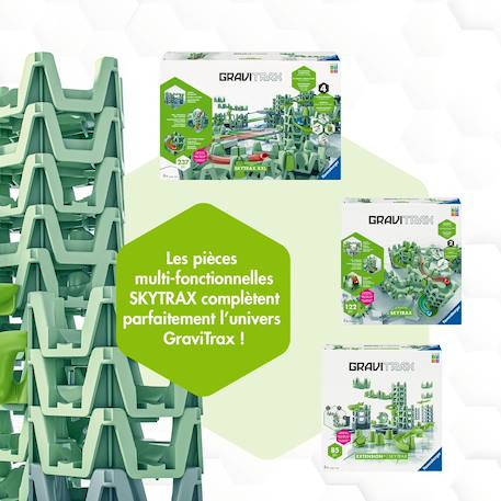 Gravitrax - action-set skytrax Blanc 6 - vertbaudet enfant 