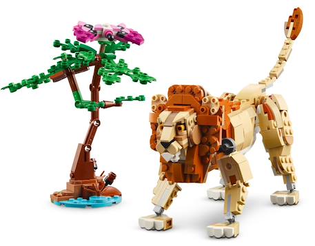 Lego creator - les animaux sauvages du safari - 31150 Multicolore 5 - vertbaudet enfant 