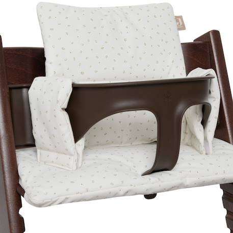 Assise pour chaise haute stokke leafy dreams Ecru, beige 1 - vertbaudet enfant 
