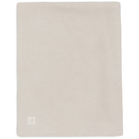 Couverture en polaire basic knit oatmeal (100 x 150 cm) Ecru 3 - vertbaudet enfant 