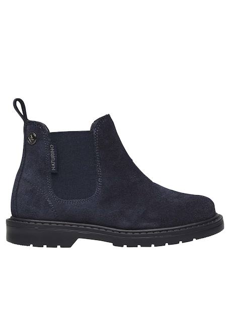 Bottines en suède piccadilly Marine- 1 - vertbaudet enfant 