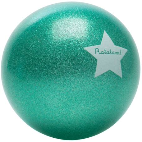 Ballon paillettes (15 cm) Vert, blanc 3 - vertbaudet enfant 