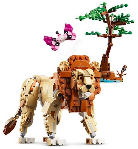 Lego creator - les animaux sauvages du safari - 31150 Multicolore 6 - vertbaudet enfant 