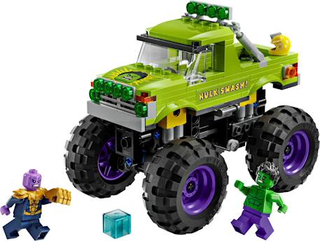 Lego marvel - le tout-terrain de hulk contre thanos - 76312 Multicolore 3 - vertbaudet enfant 