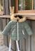 Doudoune enfant imperméable doublée sherpa avec capuche anouk Kaki 1 - vertbaudet enfant 