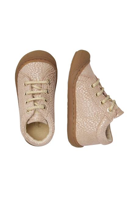 Chaussures en suède cocoon Beige-+Rose- 9 - vertbaudet enfant 