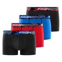 -Lot de 4 boxers  en coton dynamic tom