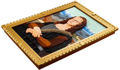 Lego art - la joconde - 31213 Multicolore 4 - vertbaudet enfant 