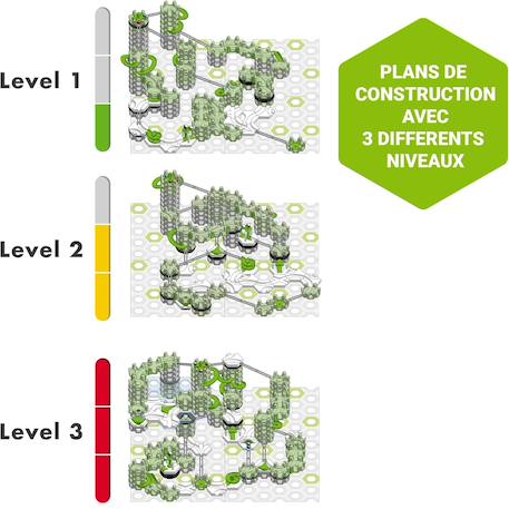 Gravitrax - action-set skytrax Blanc 4 - vertbaudet enfant 