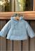 Doudoune bébé imperméable doublée sherpa avec capuche nino Bleu 1 - vertbaudet enfant 