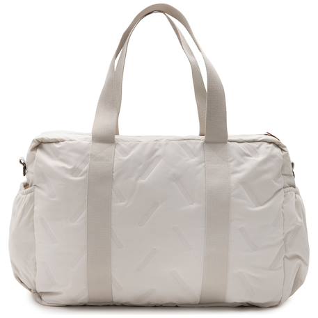 Sac à langer embossed lily sand Ecru+Marron 5 - vertbaudet enfant 