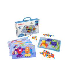 Jouet-Activités artistiques et musicales-Mosaïque moyen picot 15mm - jouet éducatif pour enfants