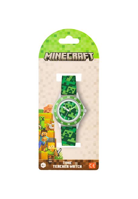 Montre minecraft pour apprendre l'heure Vert 4 - vertbaudet enfant 