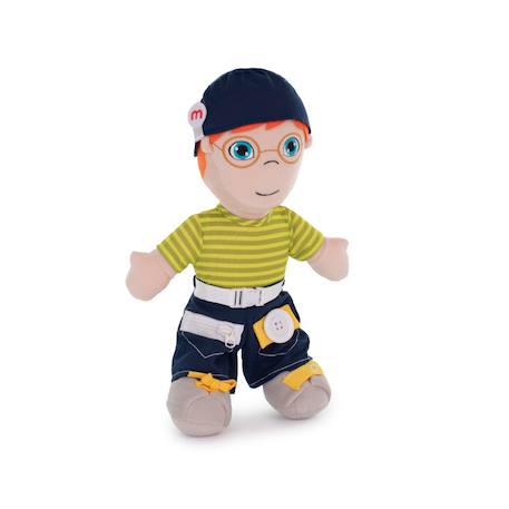 Poupée pour développer les compétences manuelles - jouet éducatif pour enfants Multi-coloured 1 - vertbaudet enfant 