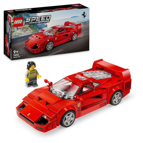 Lego speed champions - supercar ferrari f40 - 76934 Multicolore 4 - vertbaudet enfant 