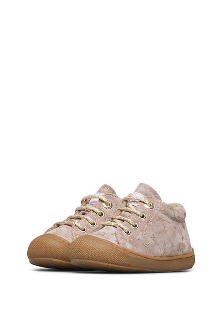 Chaussures premiers pas en suède cocoon Rose-platine- 5 - vertbaudet enfant 