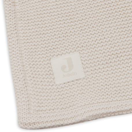Couverture en polaire basic knit oatmeal (100 x 150 cm) Ecru 4 - vertbaudet enfant 