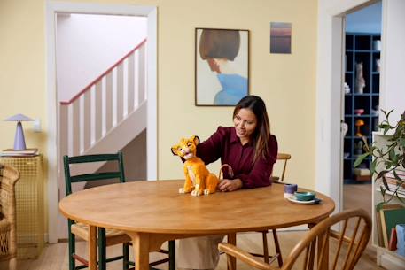 Lego disney - simba, le jeune roi lion - 43247 Multicolore 5 - vertbaudet enfant 