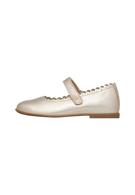 Ballerines en cuir jelki 2 Platine- 3 - vertbaudet enfant 