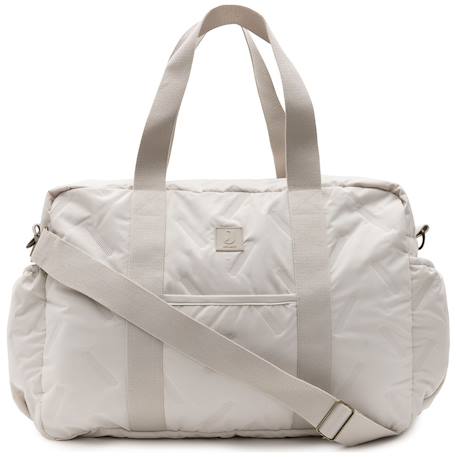 Sac à langer embossed lily sand Ecru+Marron 2 - vertbaudet enfant 