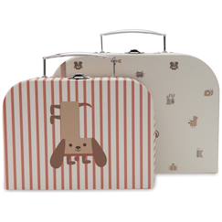 Lot de 2 valisettes animal friends  - vertbaudet enfant