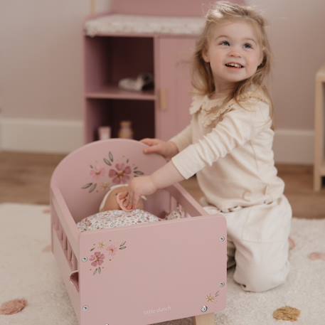 Lit en bois fsc pour poupée Rose 6 - vertbaudet enfant 