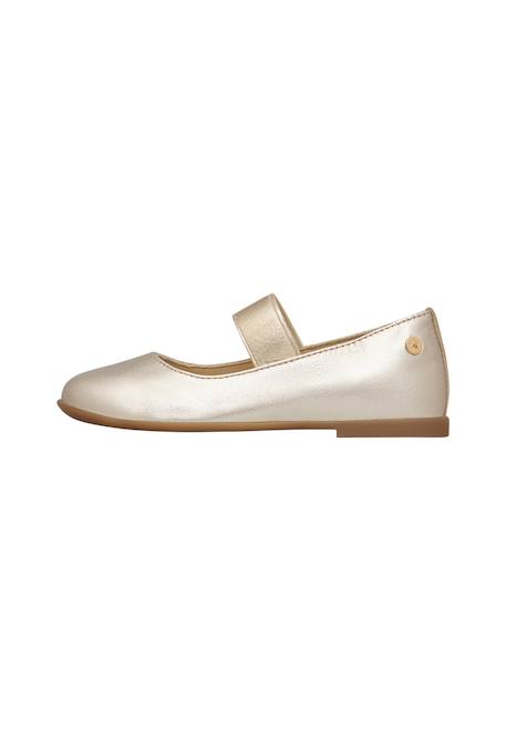 Ballerines en cuir valy Platine- 3 - vertbaudet enfant 