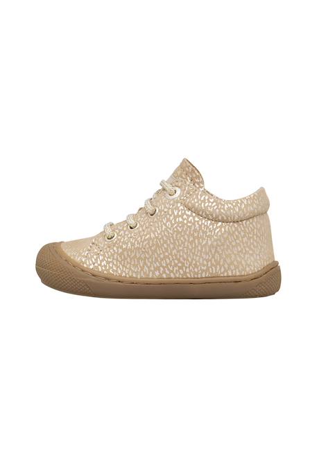 Chaussures en suède cocoon Beige-+Rose- 3 - vertbaudet enfant 