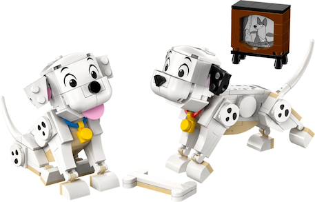 Lego disney - lucky et penny, les chiots des 101 dalmatiens - 43271 Multicolore 3 - vertbaudet enfant 