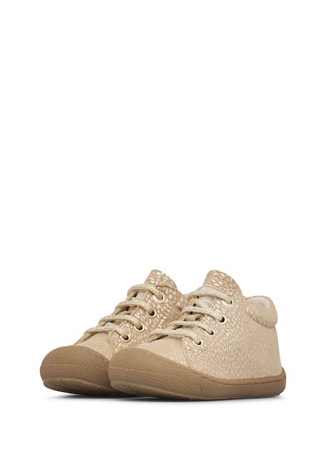 Chaussures en suède cocoon Beige-+Rose- 5 - vertbaudet enfant 