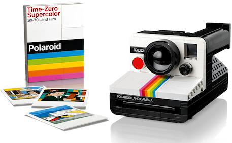 Lego ideas - appareil photo polaroid onestep sx-70 - 21345 Multicolore 4 - vertbaudet enfant 