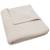 Couverture en polaire basic knit oatmeal (100 x 150 cm) Ecru 1 - vertbaudet enfant 