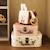 Lot de 2 valisettes animal friends Ecru, orange, marron 5 - vertbaudet enfant 