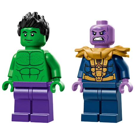 Lego marvel - le tout-terrain de hulk contre thanos - 76312 Multicolore 5 - vertbaudet enfant 