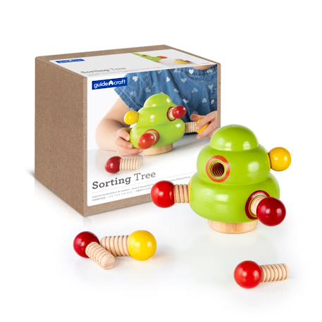 Arbre à boulons - jouet éducatif pour enfants Multi-coloured 4 - vertbaudet enfant 