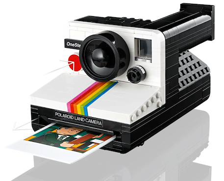 Lego ideas - appareil photo polaroid onestep sx-70 - 21345 Multicolore 6 - vertbaudet enfant 