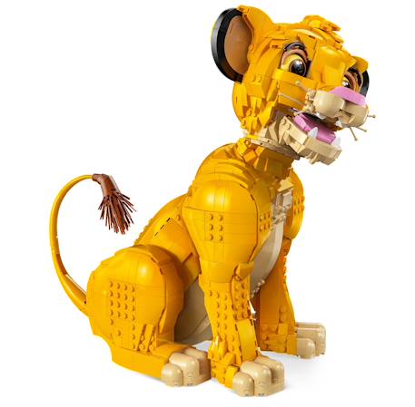Lego disney - simba, le jeune roi lion - 43247 Multicolore 4 - vertbaudet enfant 