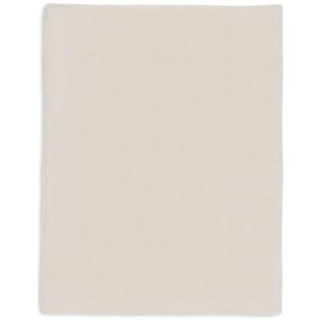 Couverture en polaire basic knit oatmeal (100 x 150 cm) Ecru 2 - vertbaudet enfant 