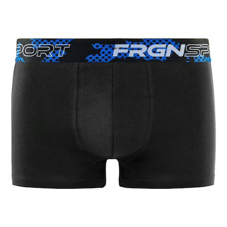 Lot de 4 boxers  en coton dynamic tom Noir/bleu/rouge/blanc 2 - vertbaudet enfant 