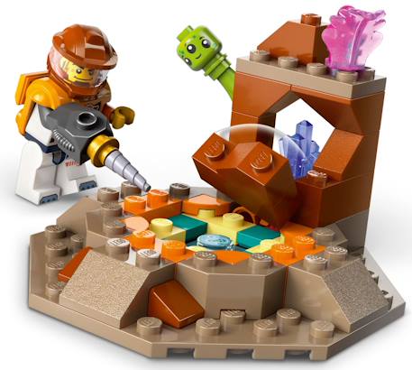 Lego city - la station spatiale et la base de lancement de fusées - 60434 Multicolore 6 - vertbaudet enfant 