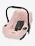 Housse élastiquée pour siège coque 0+ rayé beige+rose thé 6 - vertbaudet enfant 