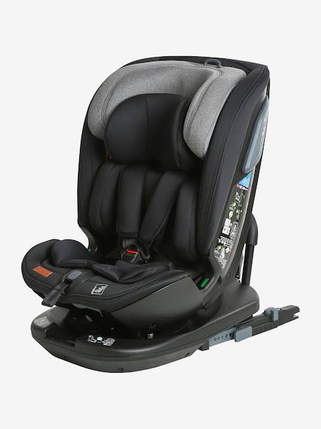 Siège-auto pivotant i-Size groupe 0+1/2/3 Roll&Sit noir&gris 1 - vertbaudet enfant 