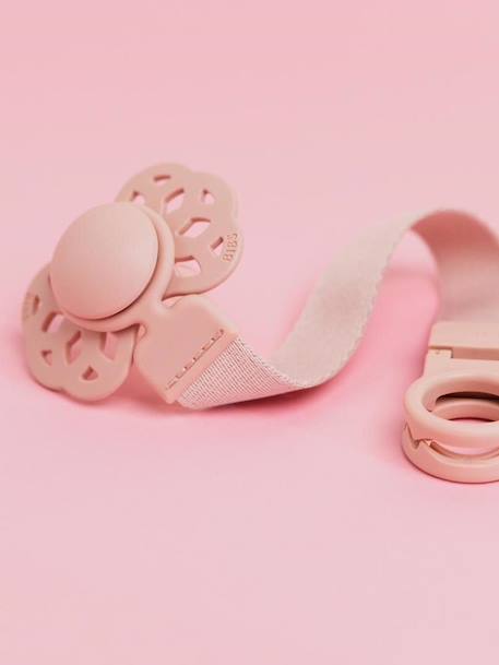 Attache-tétine Loop blanc+rose+vert 6 - vertbaudet enfant 