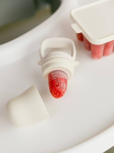 Grignoteuse blanc+rose+vert 2 - vertbaudet enfant 