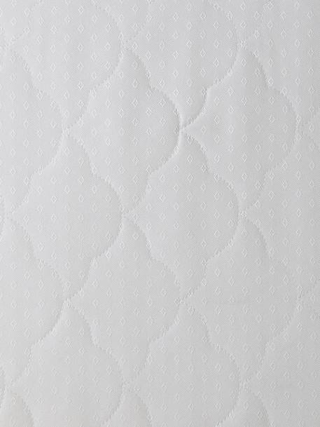 Matelas bébé climatisé anti-acarien mousse Certipur® blanc 2 - vertbaudet enfant 