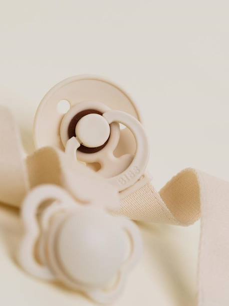 Attache-tétine Loop blanc+rose+vert 2 - vertbaudet enfant 