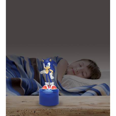 Veilleuse sonic en 3d avec variation de couleurs Bleu 6 - vertbaudet enfant 
