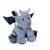 Peluche - peluche dragon trendy, bleu jeans 30 cm Bleu 1 - vertbaudet enfant 