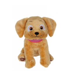 Jouet-Peluche - peluche barbie dreamhouse chien taffy - 18 cm