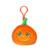 Peluche - porte-clés citrouille halloween - 8 cm Orange 1 - vertbaudet enfant 